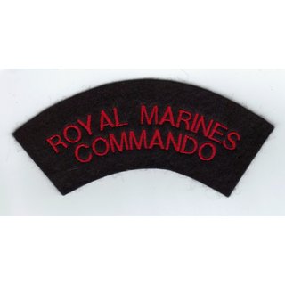 Royal Marines Commando  Titles, Stoff