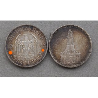 5 Reichsmark Coin, Mint B