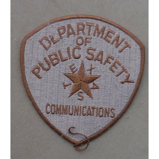 Department of Public Safety  Texas - Communications Police Patch