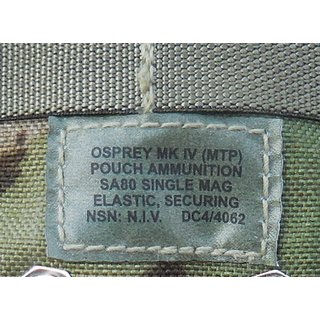SA80 Magazintasche, single Mag,  Osprey MK IV MTP