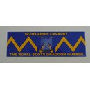 Scotlands Cavalry - Royal Scots Dragoon Guards Car Sticker