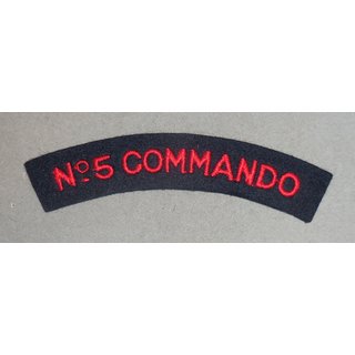 No.5 Commando   Titles