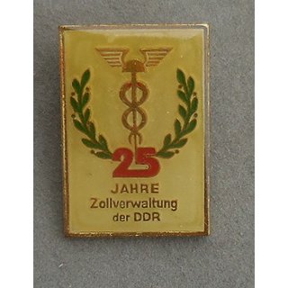 25. Jahre Zollverwaltung der DDR