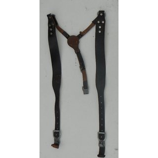 Leather Y-Shoulder Strap, without Rings and Extra Straps