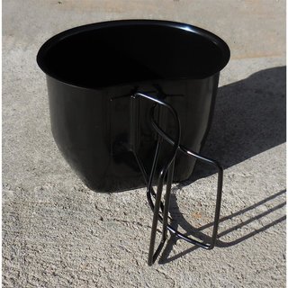 Crusader Mug, Felflaschenbecher Metall