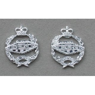 Royal Tank Regiment Collar Badges