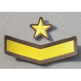 General Service Stripes on olive
