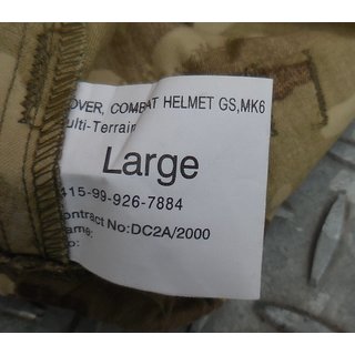 Cover Combat Helmet, MK6, MTP