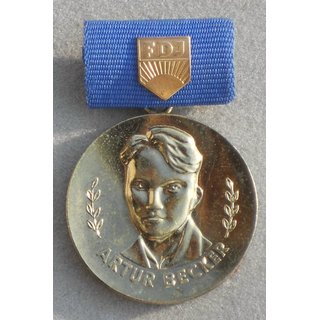 Arthur-Becker-Medaille der FDJ, gold