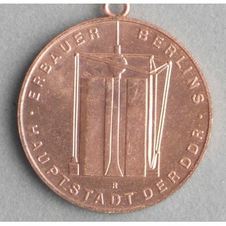 Recognition Medal Builders of Berlin , bronze