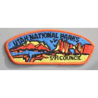 Utah National Parks 591 Council Abzeichen BSA