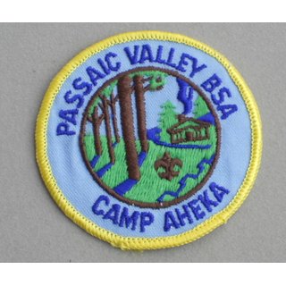 Passaic Valley - Camp Aheka Abzeichen BSA