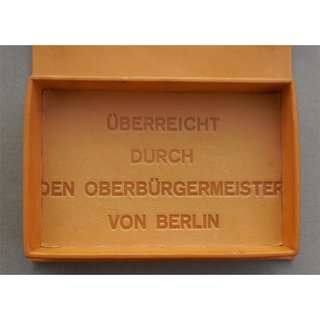 Auszeichnungsetui, Oberbrgermeister Berlin