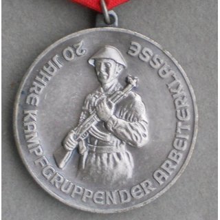 Militia 20th Anniversary Commemorative Medal