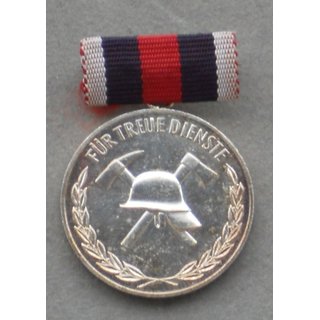 Medal for Faithful Service in the Volunteer Fire Service, silver