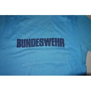 Sporthemd Bundeswehr, kurzarm, Schriftzug, Modell B