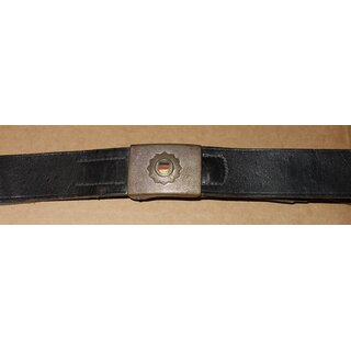 Peoples Police - Volkspolizei Leather Belt, black, used