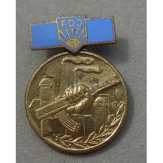 Medaille Kampfauftrag der FDJ August 1961