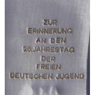 Medaille fr Ehrengste - 25 Jahre FDJ