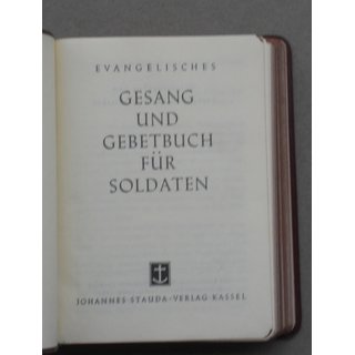 Evangelisches Gesang und Gebetbuch fr Soldaten