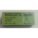 Biscuits, bruin