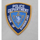 Town of Sunderland Police Department Patch