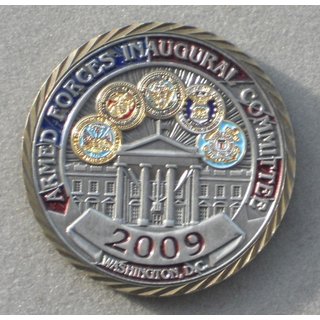 56th Armed Forces Presidential Inaugural Committee 2009 - Obama Challenge Coin