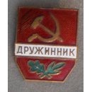 Druzhinnik - Voluntary Police Badge