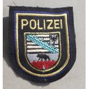 Armabzeichen, Polizei, Sachsen Anhalt, blau, Wasserschutz